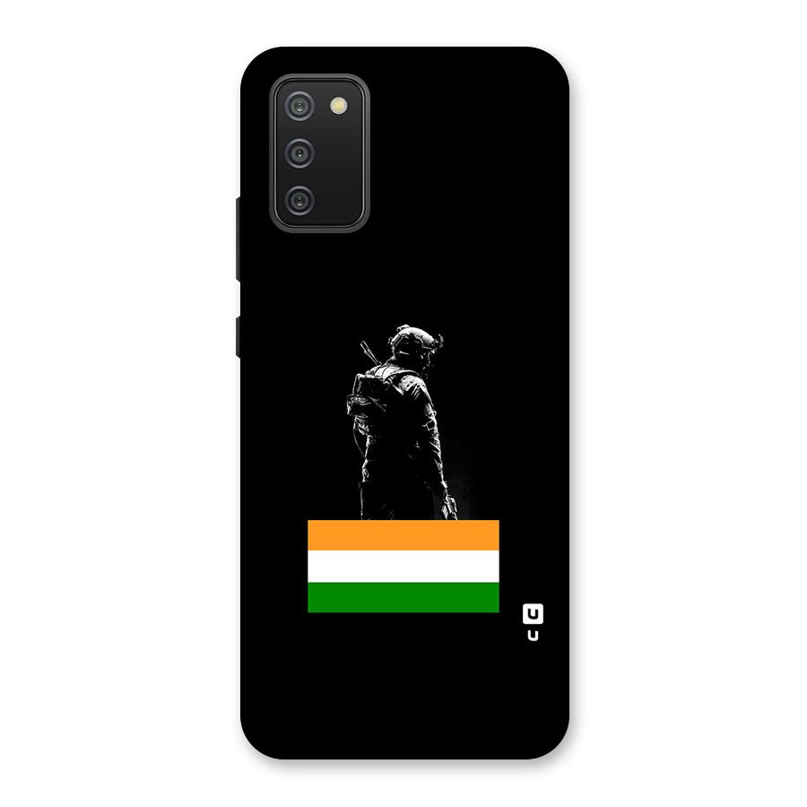 Commando Respect Back Case for Galaxy F02s