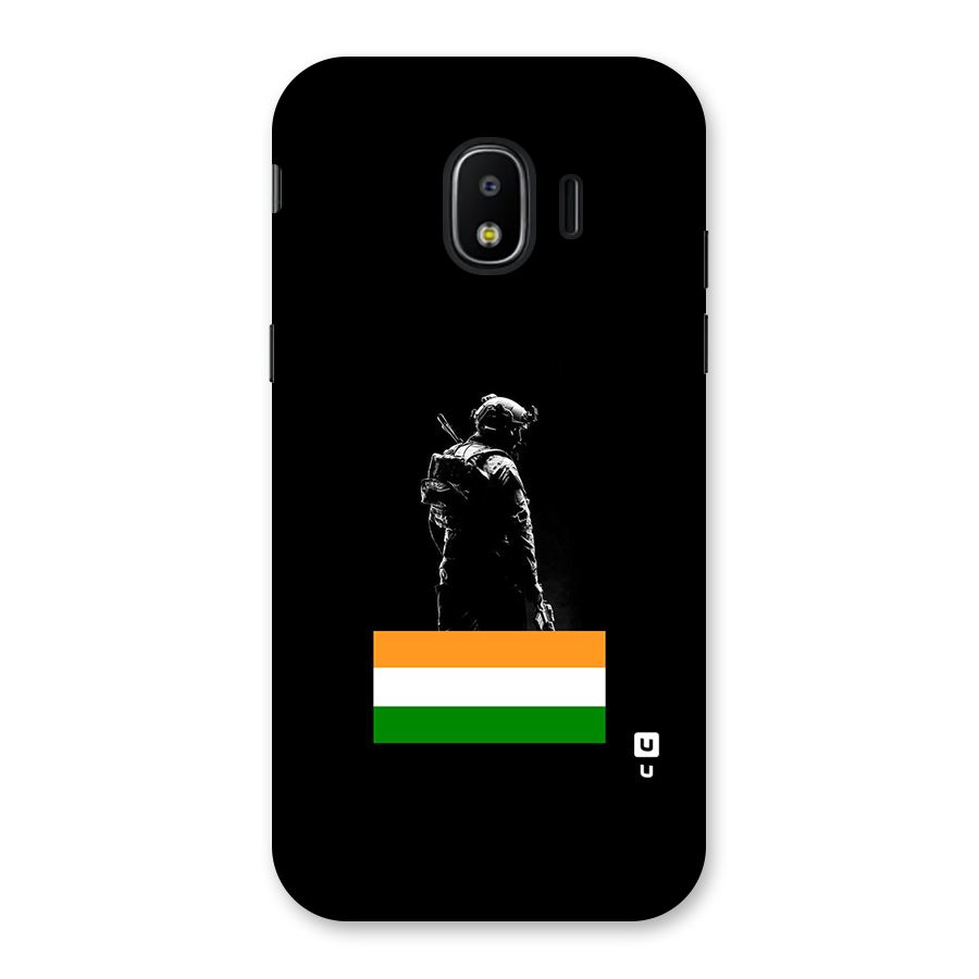 Commando Respect Back Case for Galaxy J2 Pro 2018