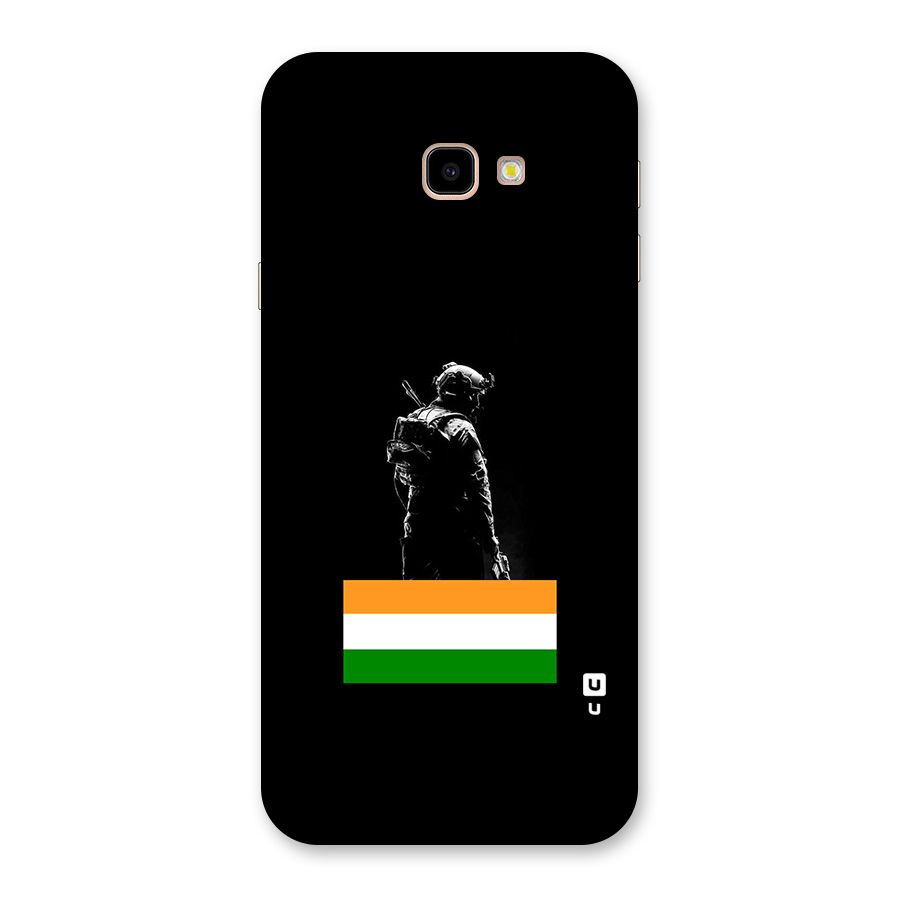 Commando Respect Back Case for Galaxy J4 Plus