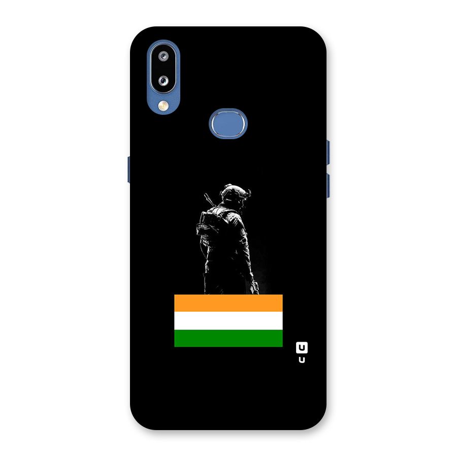 Commando Respect Back Case for Galaxy M01s