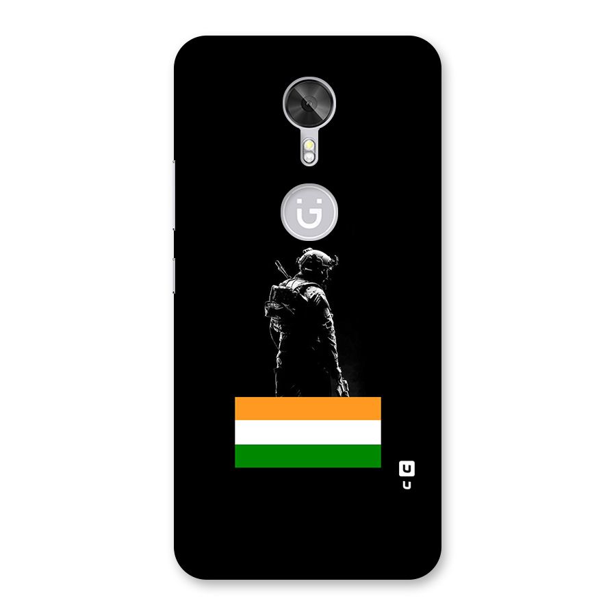 Commando Respect Back Case for Gionee A1
