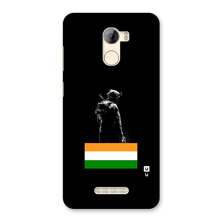 Commando Respect Back Case for Gionee A1 LIte