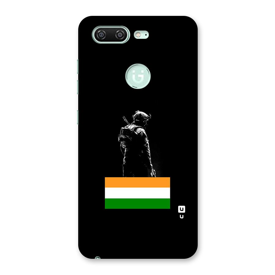 Commando Respect Back Case for Gionee S10