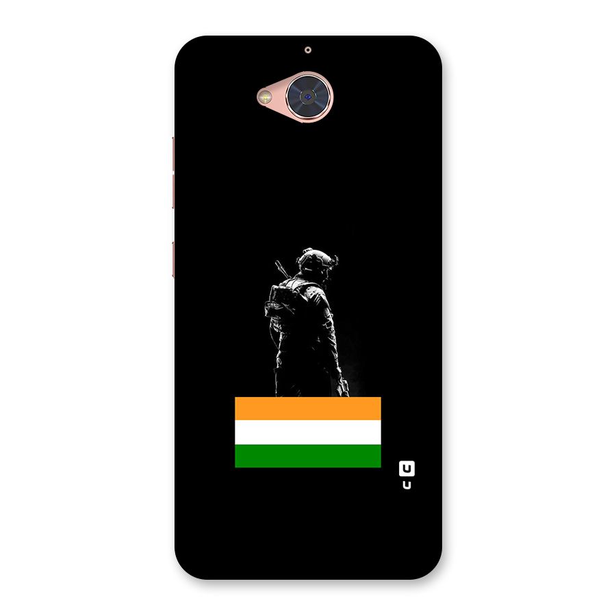 Commando Respect Back Case for Gionee S6 Pro