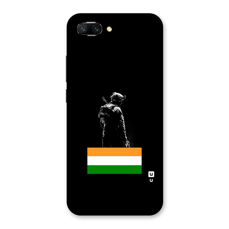 Commando Respect Back Case for Honor 10