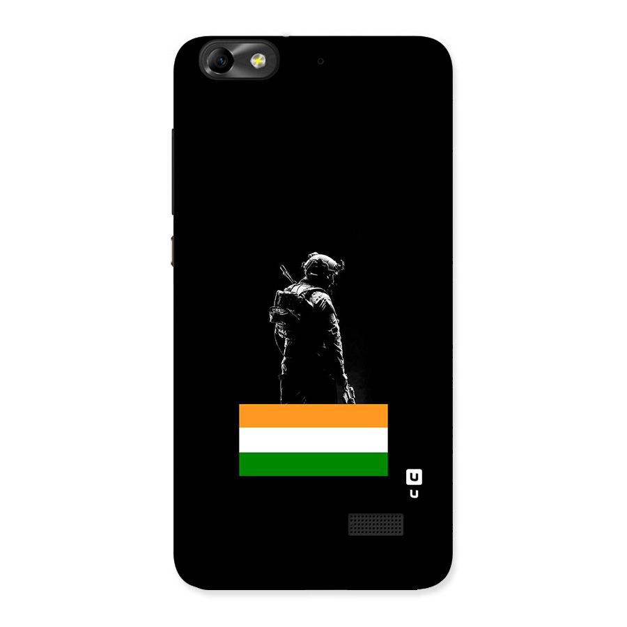 Commando Respect Back Case for Honor 4C