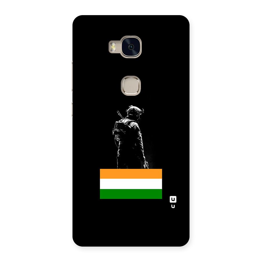 Commando Respect Back Case for Honor 5X