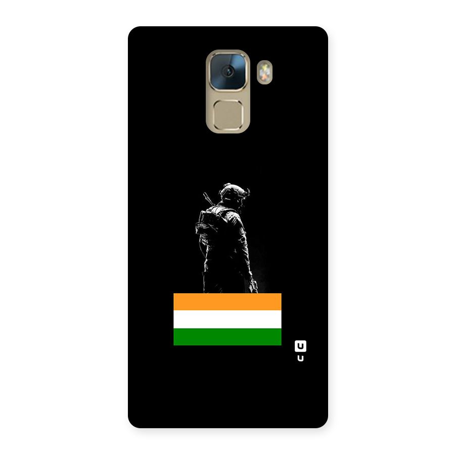 Commando Respect Back Case for Honor 7