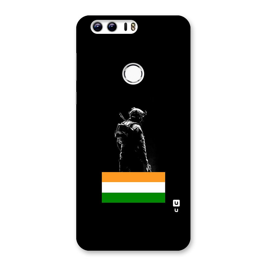 Commando Respect Back Case for Honor 8