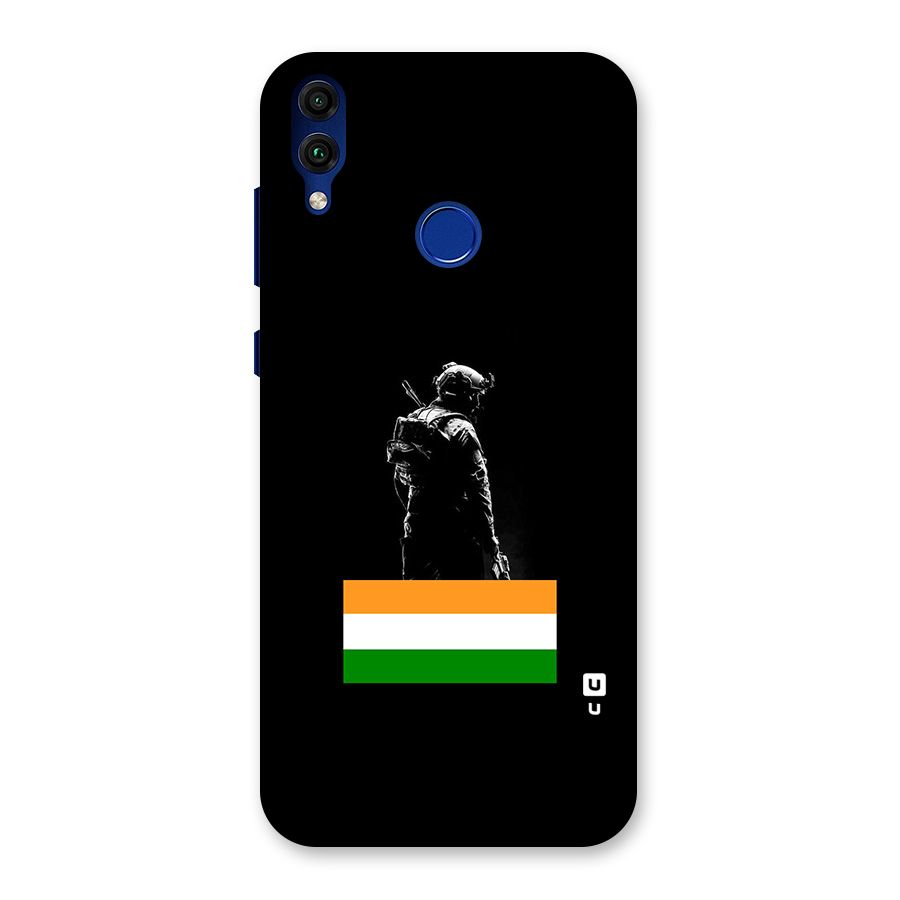 Commando Respect Back Case for Honor 8C