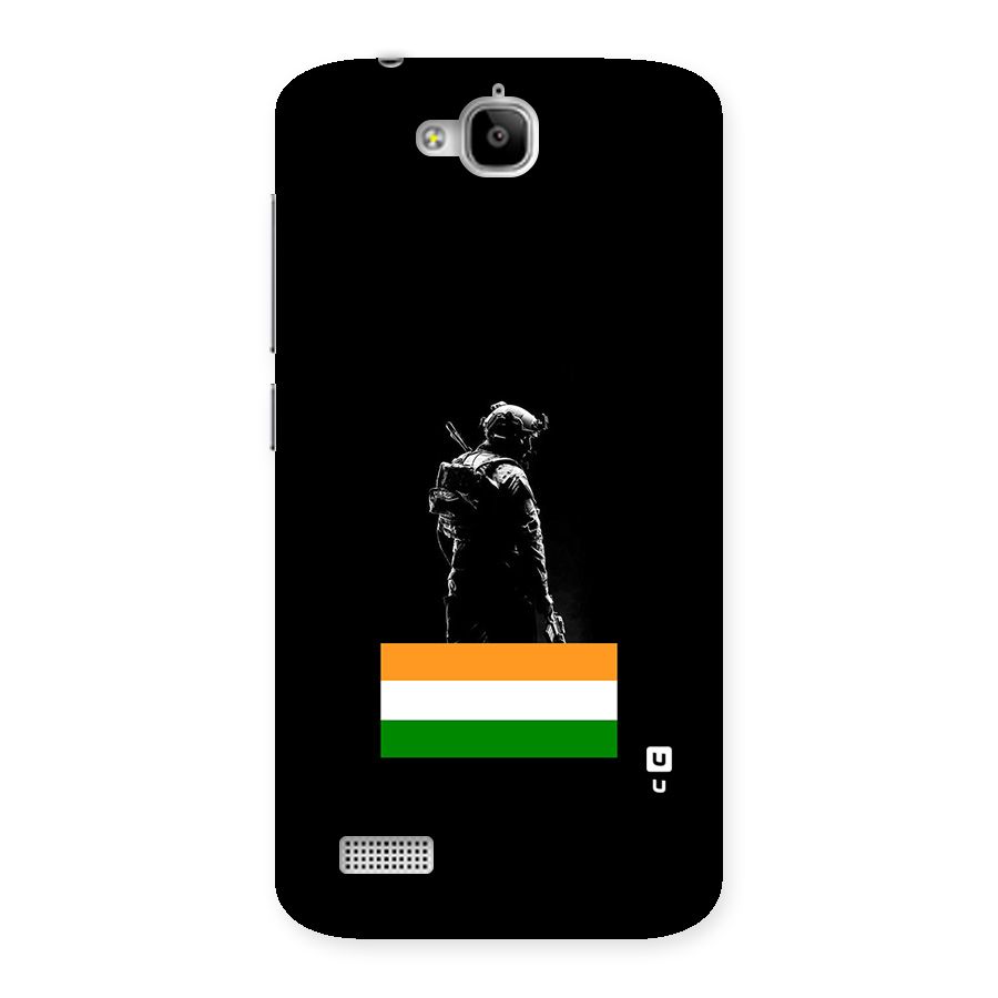 Commando Respect Back Case for Honor Holly