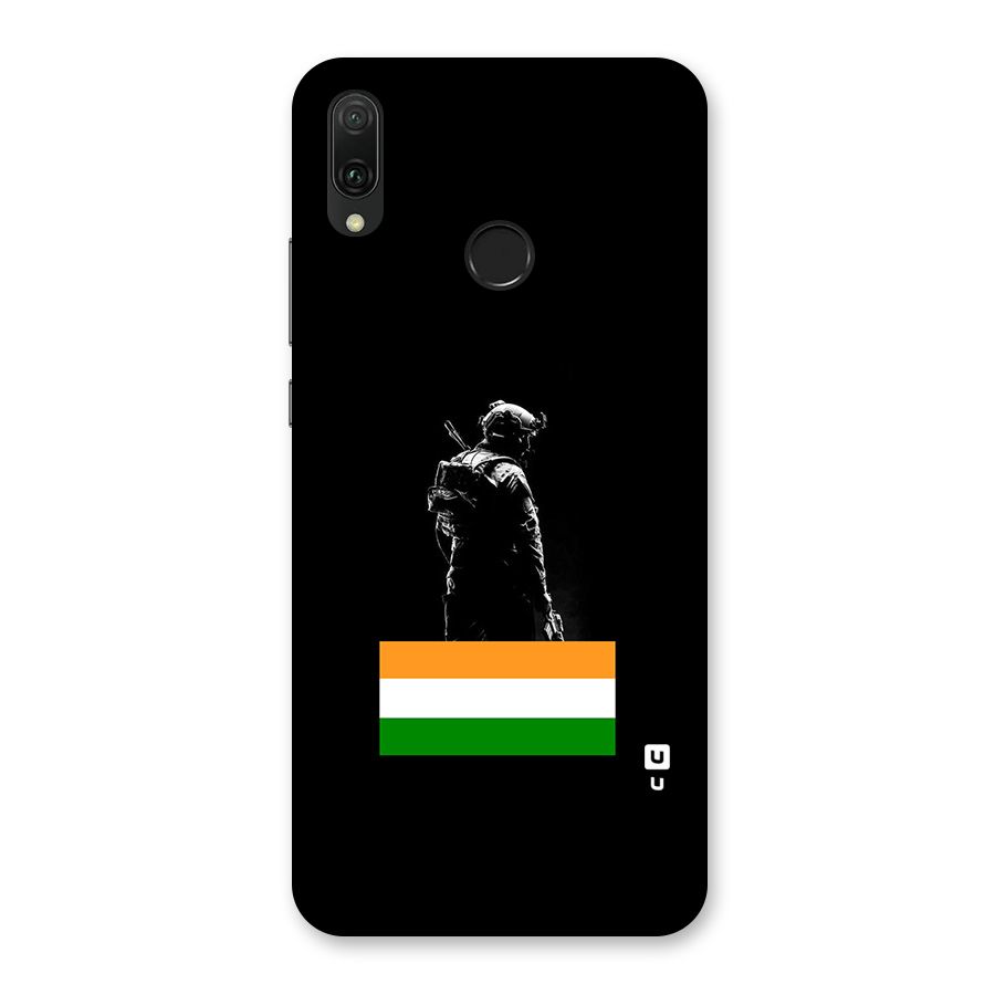 Commando Respect Back Case for Huawei Y9 (2019)