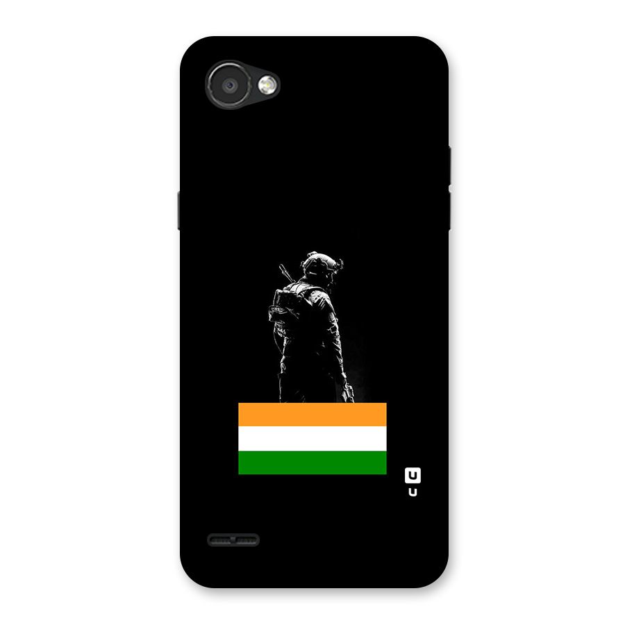 Commando Respect Back Case for LG Q6