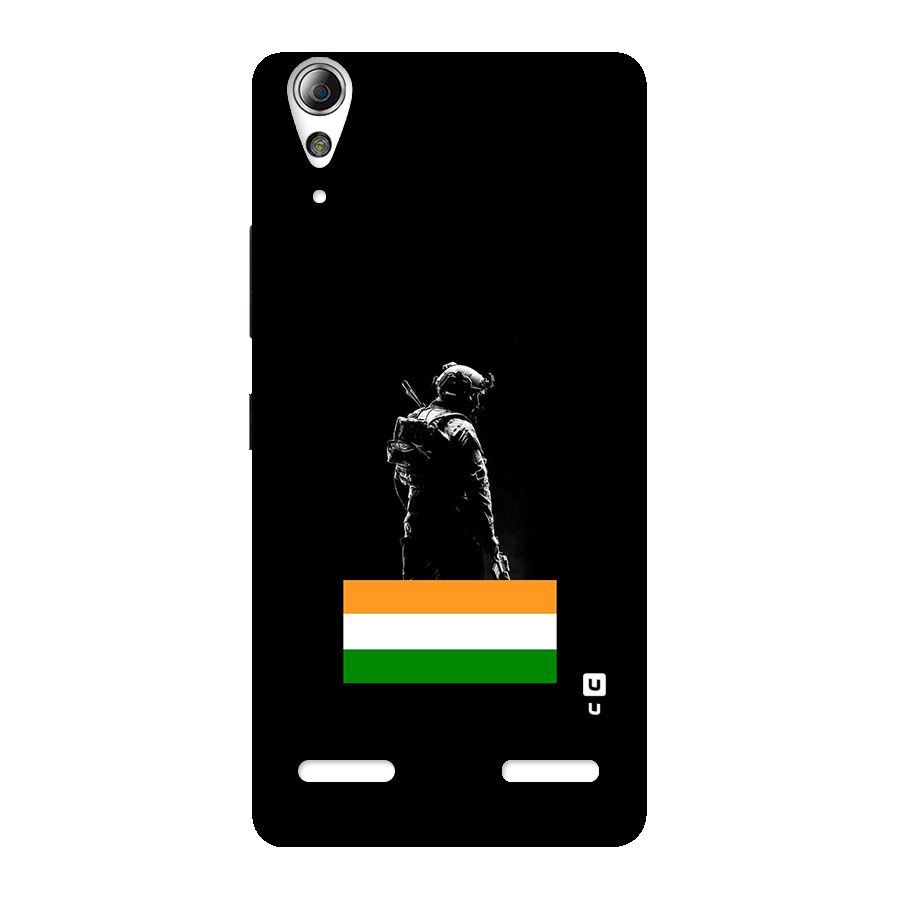 Commando Respect Back Case for Lenovo A6000 Plus