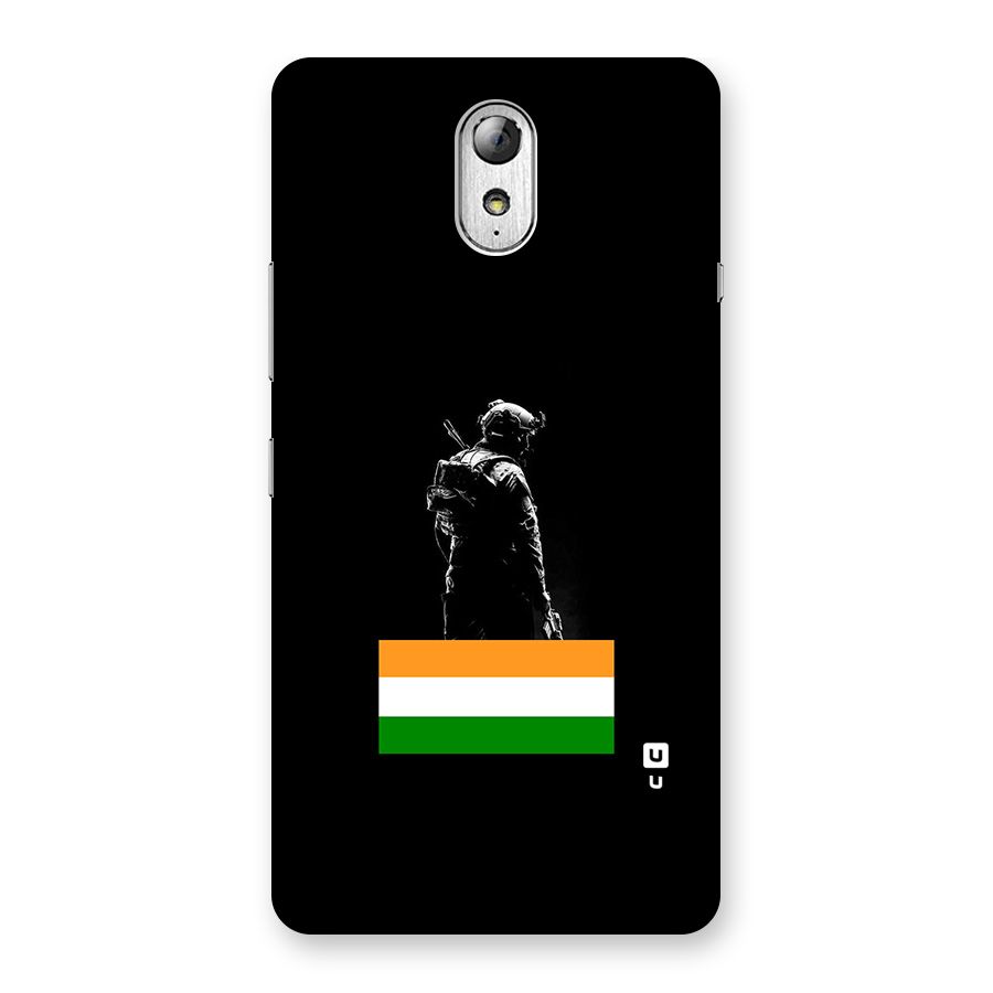 Commando Respect Back Case for Lenovo Vibe P1M