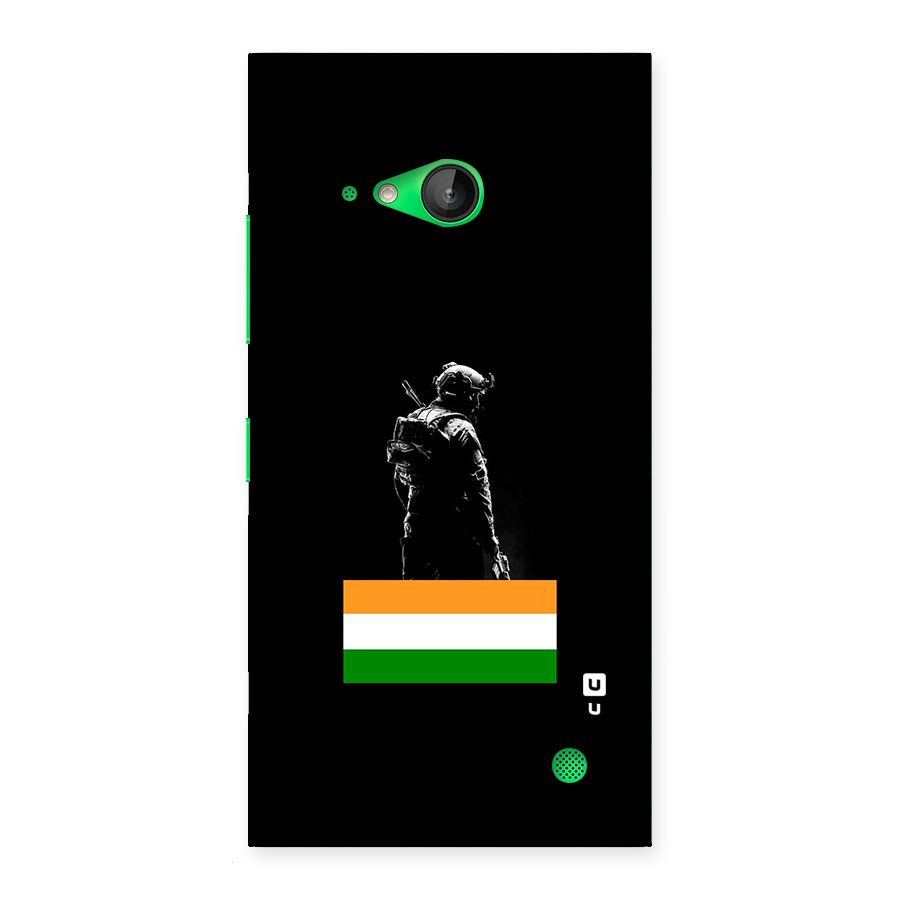 Commando Respect Back Case for Lumia 730