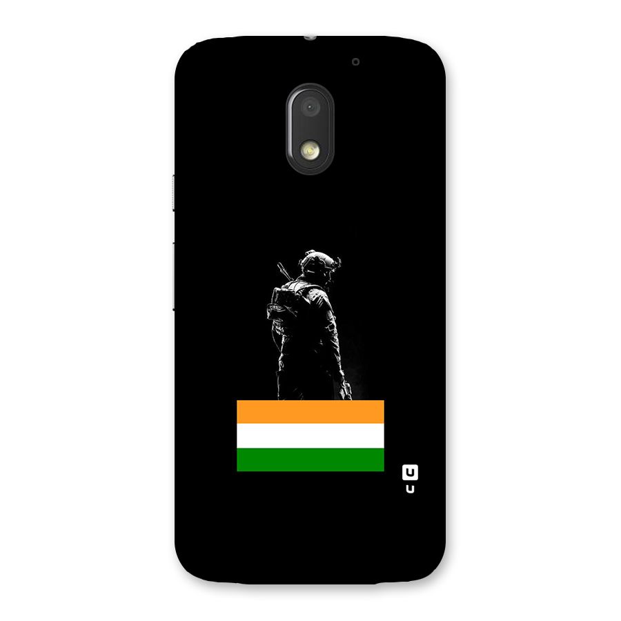 Commando Respect Back Case for Moto E3 Power