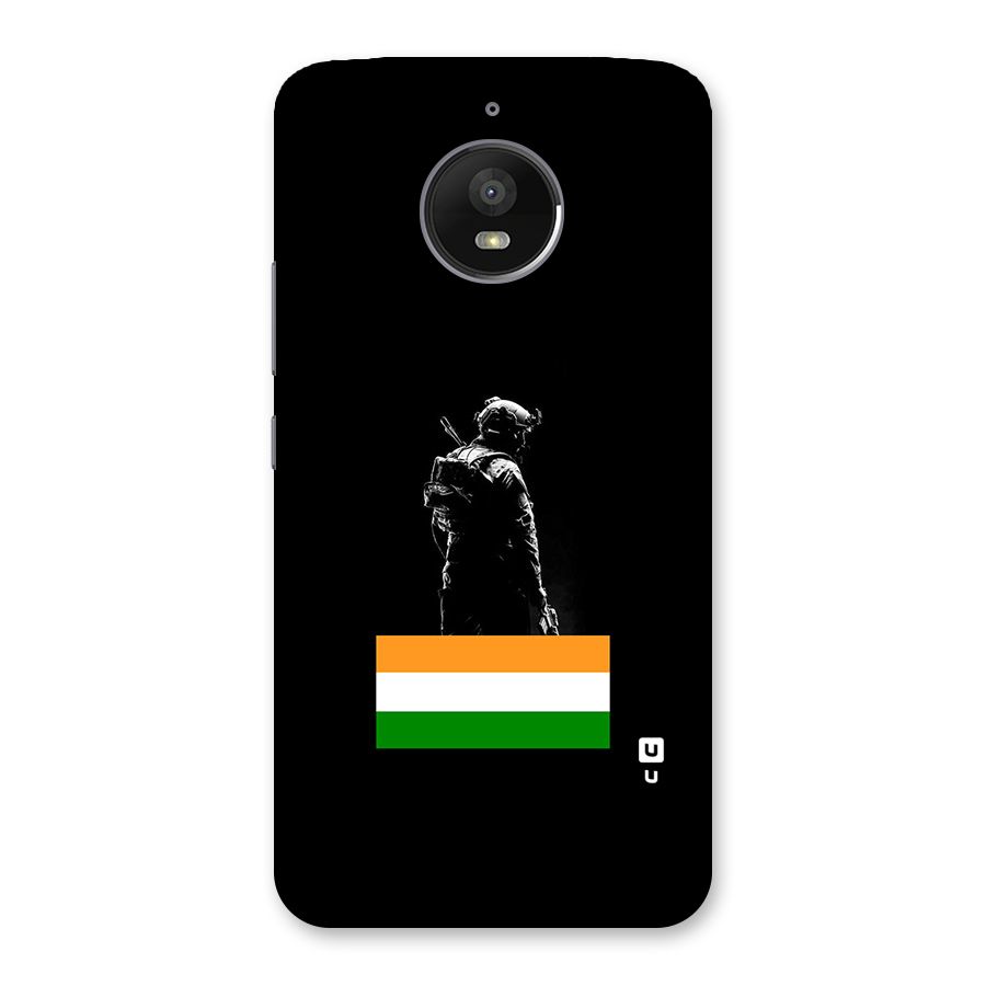 Commando Respect Back Case for Moto E4 Plus