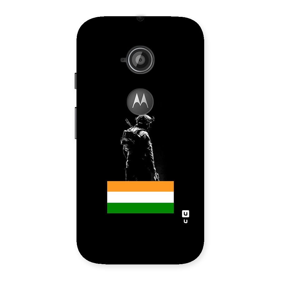 Commando Respect Back Case for Moto E 2nd Gen
