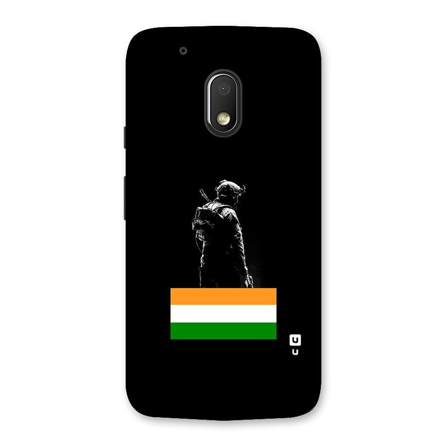 Commando Respect Back Case for Moto G4 Play