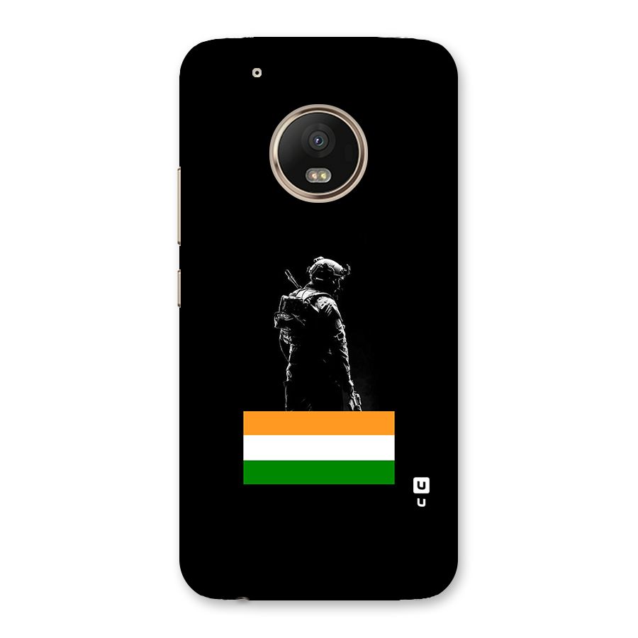 Commando Respect Back Case for Moto G5 Plus