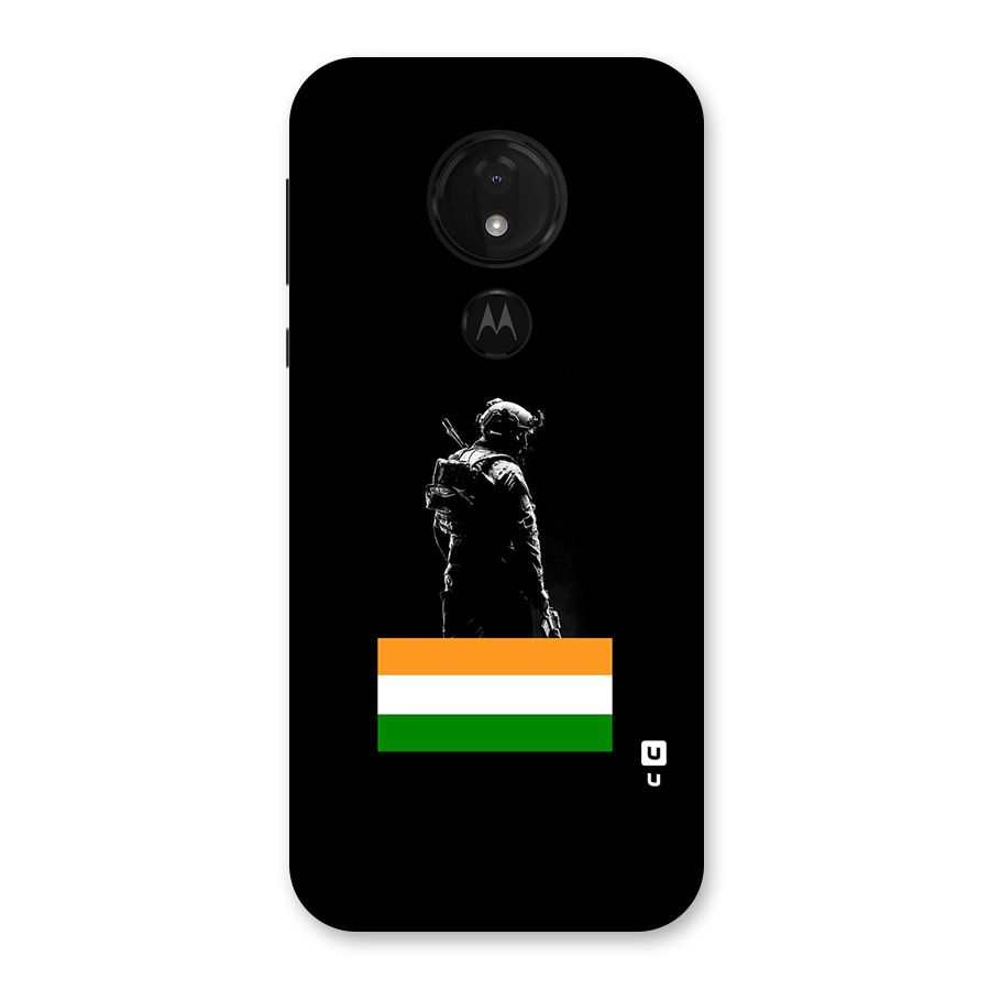 Commando Respect Back Case for Moto G7 Power