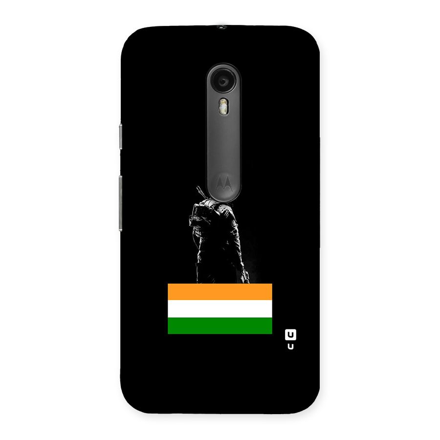 Commando Respect Back Case for Moto G Turbo