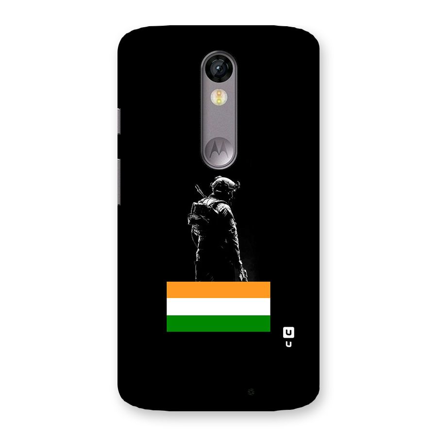 Commando Respect Back Case for Moto X Force