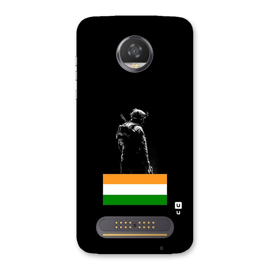 Commando Respect Back Case for Moto Z2 Play