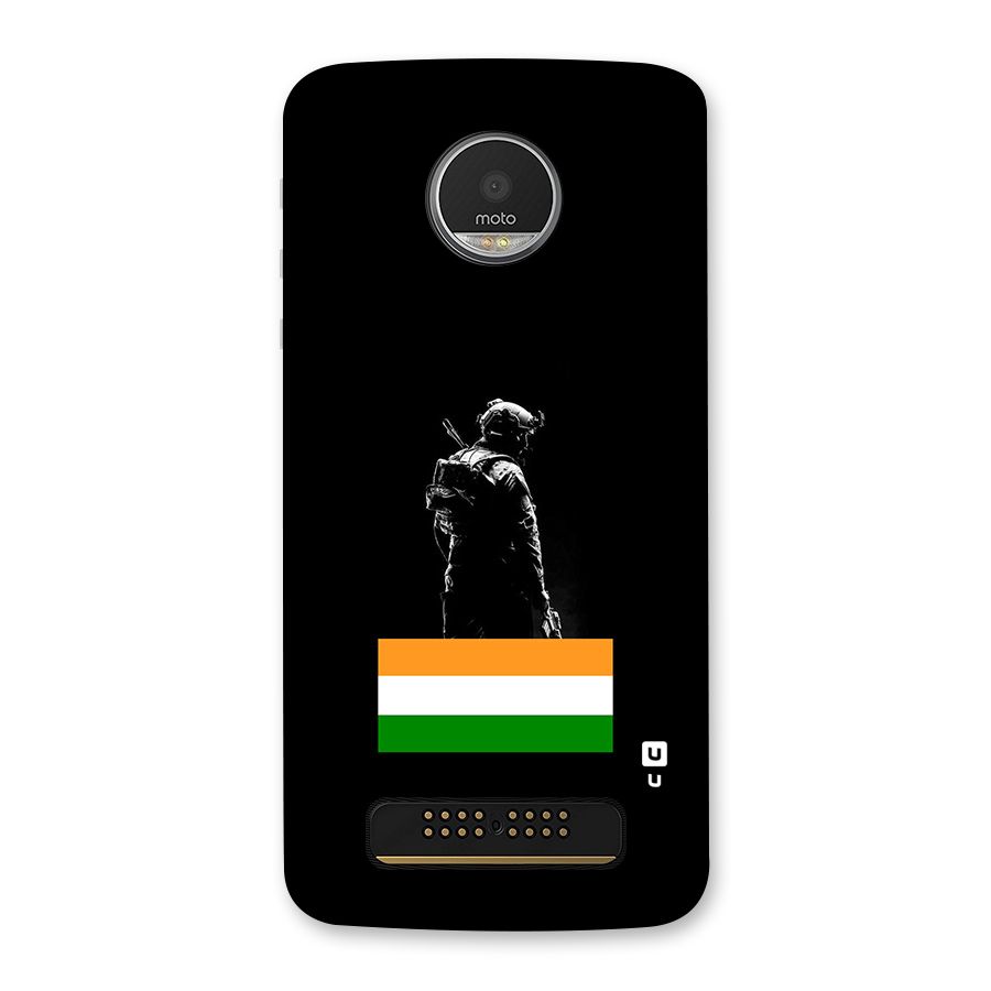 Commando Respect Back Case for Moto Z Play