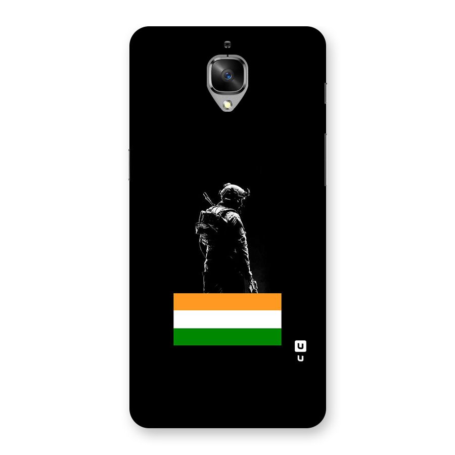 Commando Respect Back Case for OnePlus 3T