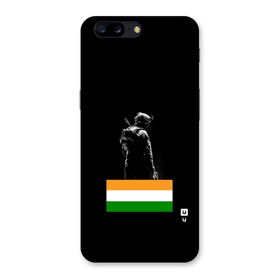 Commando Respect Back Case for OnePlus 5