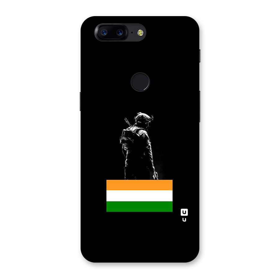 Commando Respect Back Case for OnePlus 5T