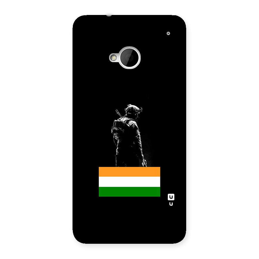 Commando Respect Back Case for One M7 (Single Sim)
