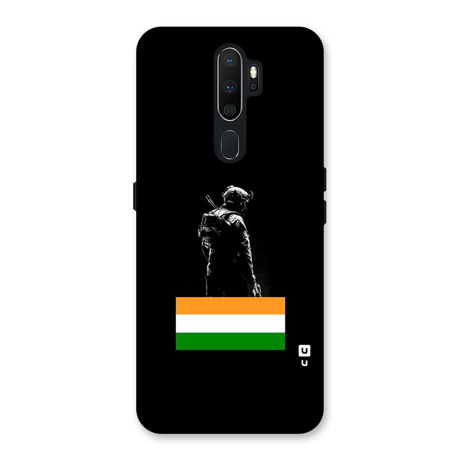 Commando Respect Back Case for Oppo A5 (2020)