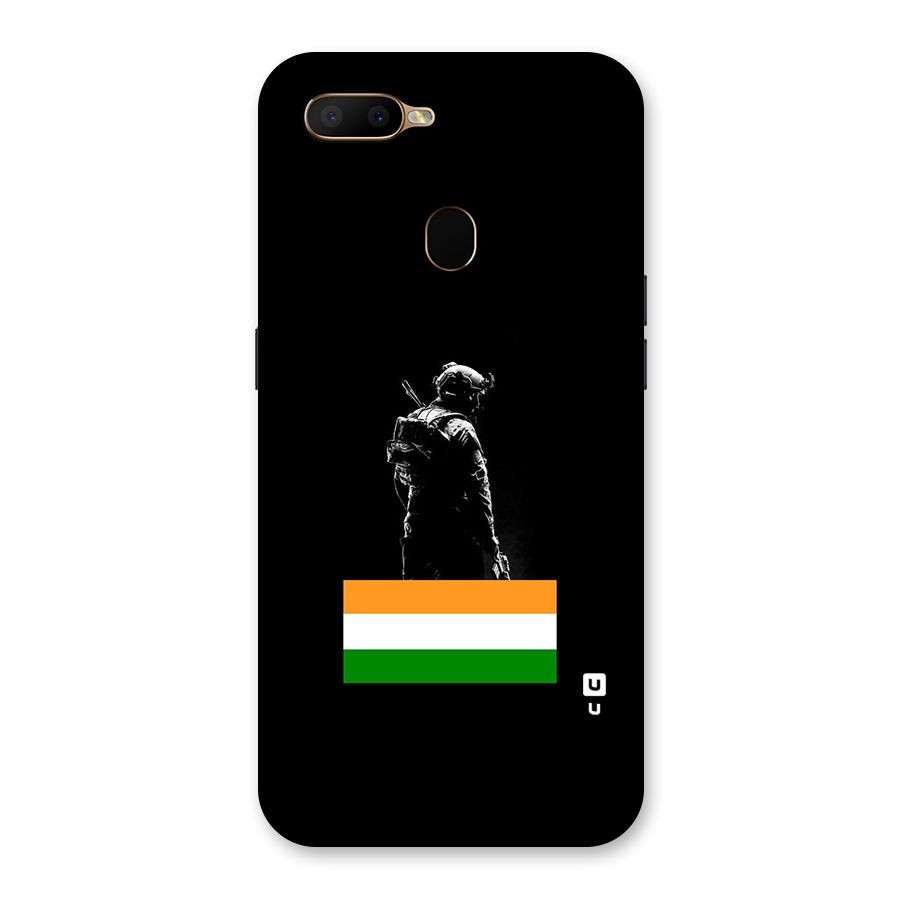 Commando Respect Back Case for Oppo A5s