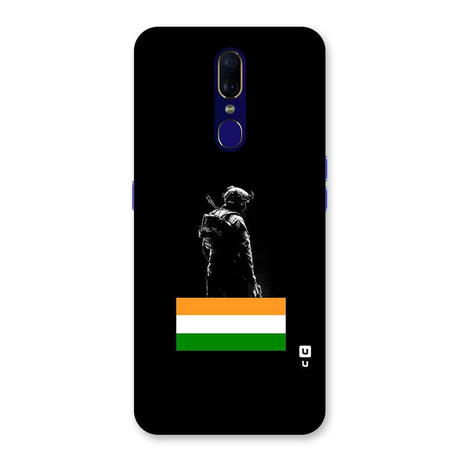 Commando Respect Back Case for Oppo A9