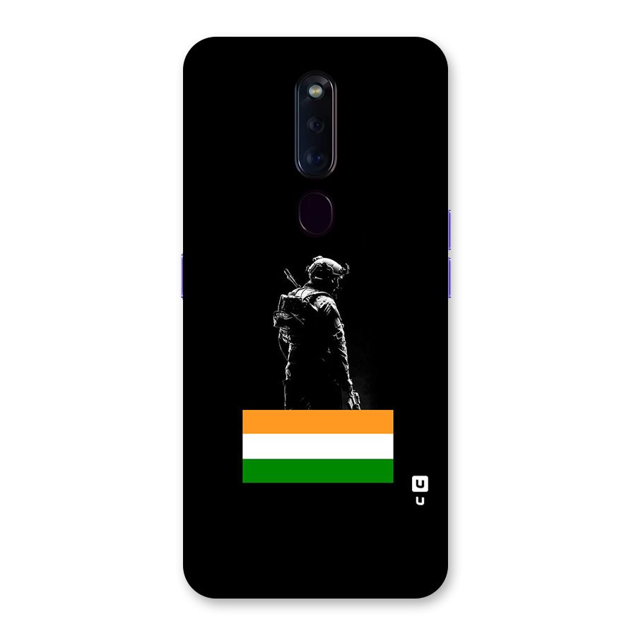 Commando Respect Back Case for Oppo F11 Pro