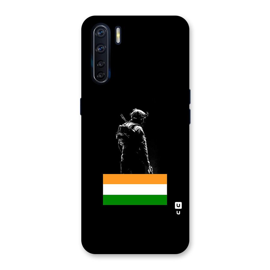 Commando Respect Back Case for Oppo F15