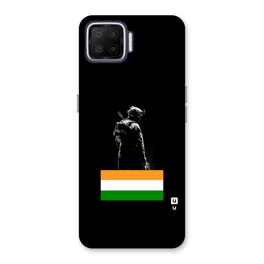 Commando Respect Back Case for Oppo F17