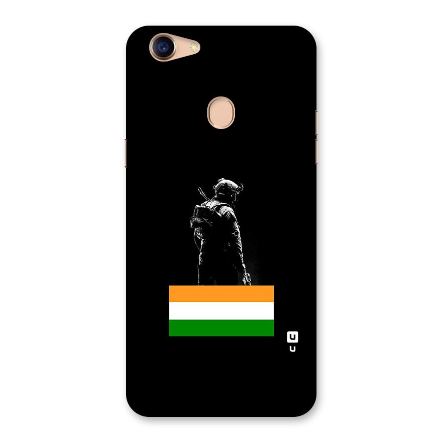 Commando Respect Back Case for Oppo F5