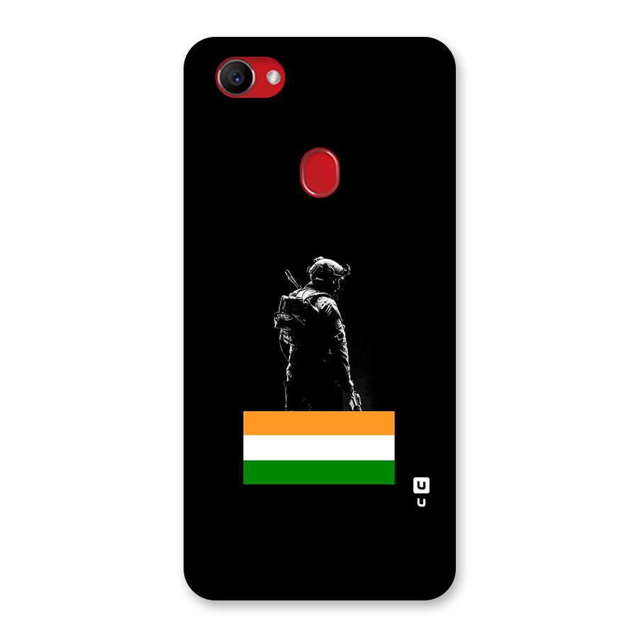 Commando Respect Back Case for Oppo F7