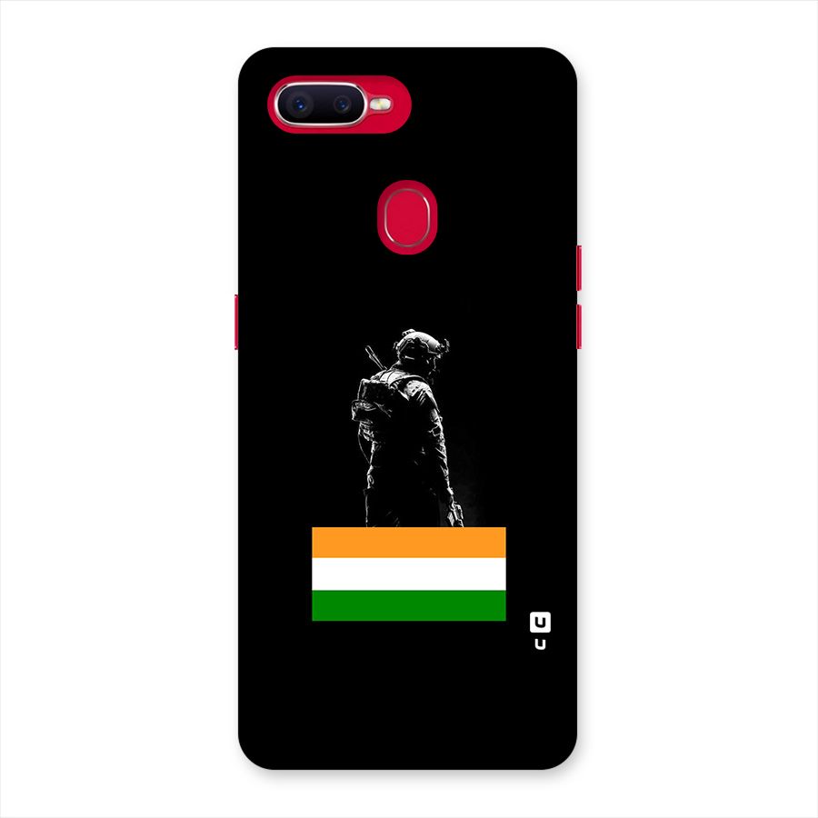Commando Respect Back Case for Oppo F9 Pro