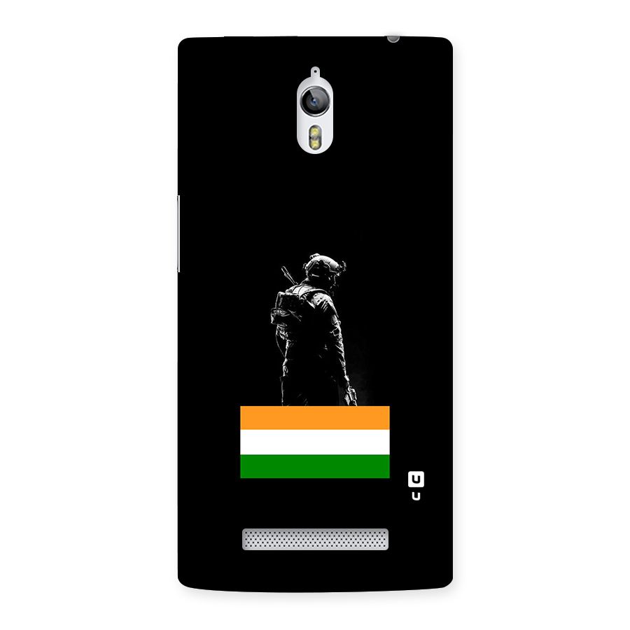 Commando Respect Back Case for Oppo Find 7