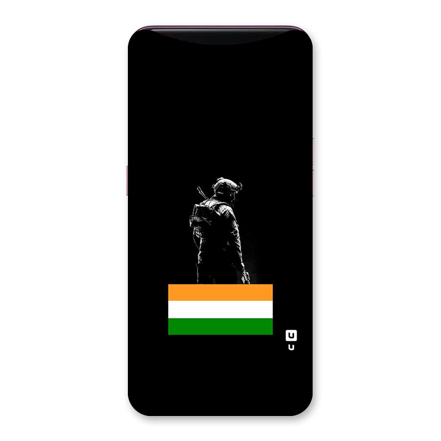 Commando Respect Back Case for Oppo Find X