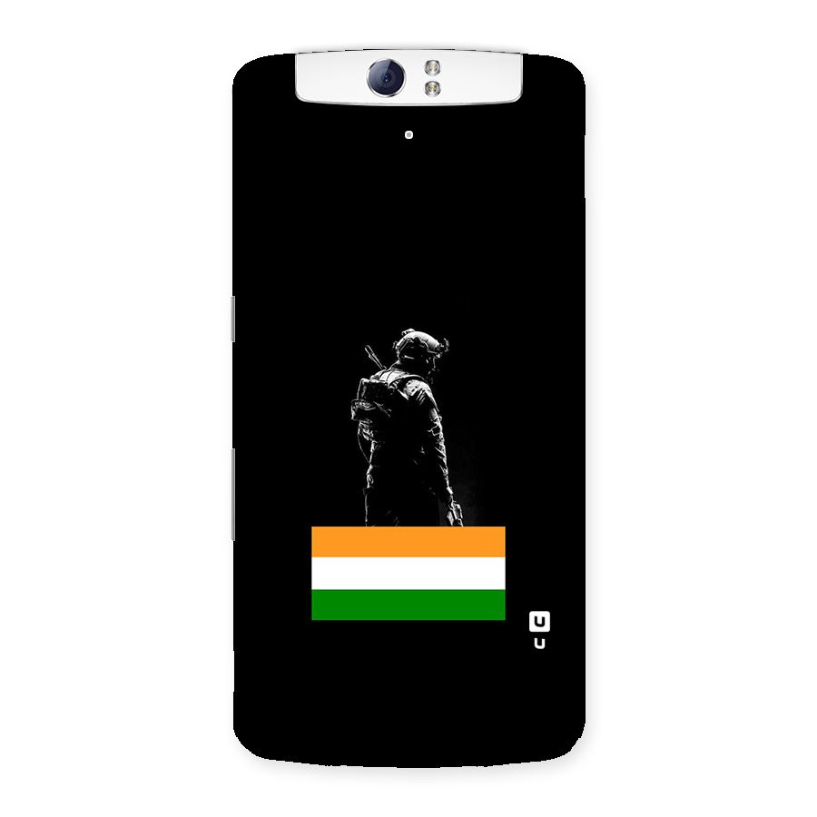 Commando Respect Back Case for Oppo N1