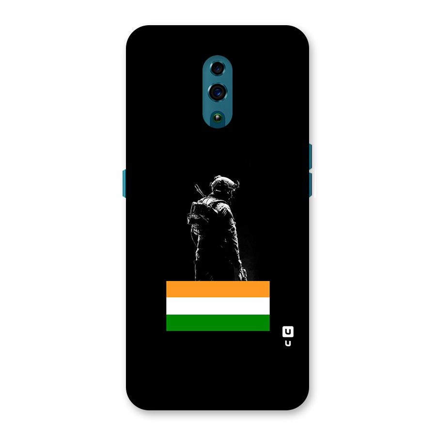 Commando Respect Back Case for Oppo Reno
