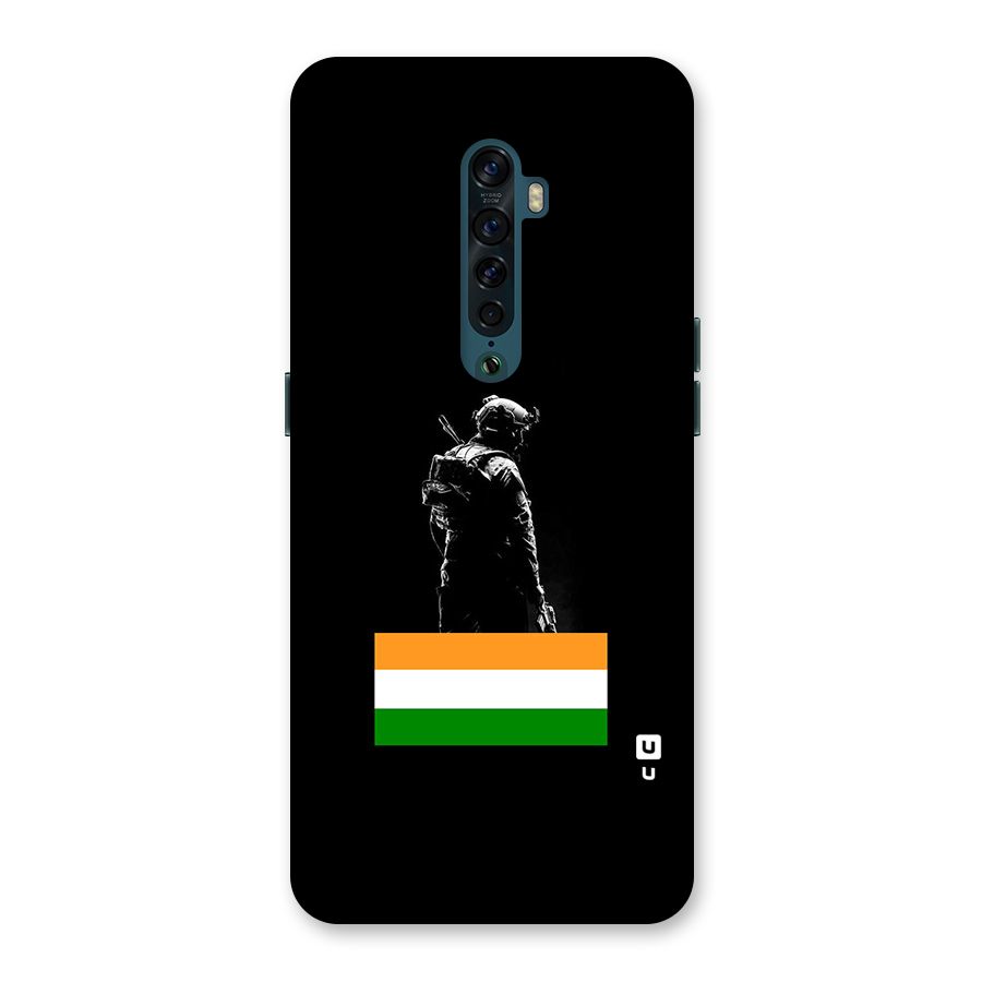 Commando Respect Back Case for Oppo Reno2
