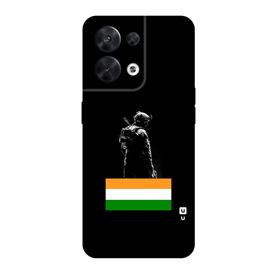 Commando Respect Back Case for Oppo Reno8 5G