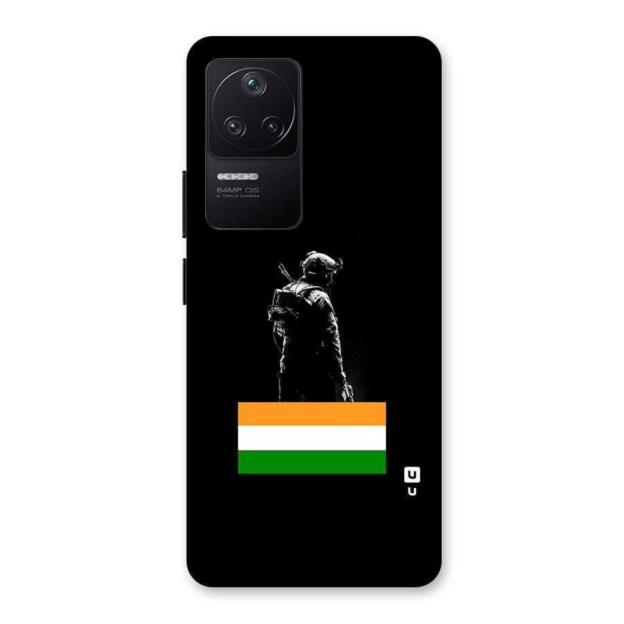 Commando Respect Back Case for Poco F4 5G